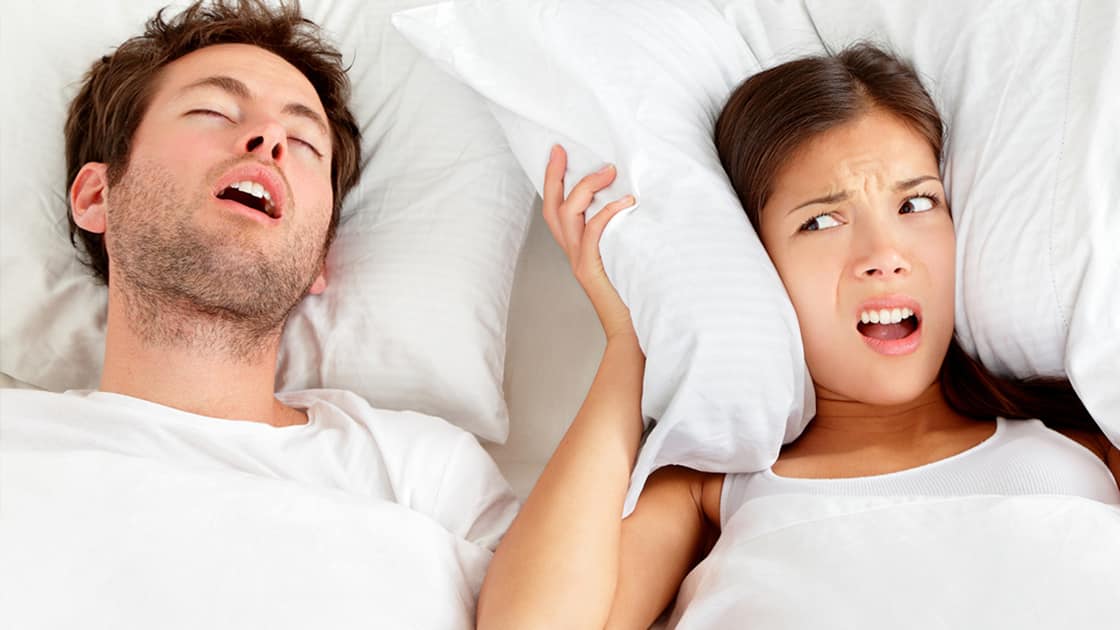 Couple Struggling to Sleep Photo