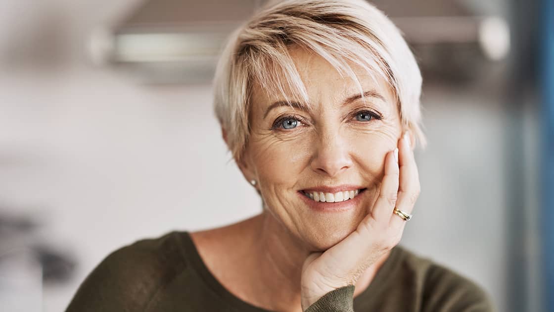 Mature Woman Smiling